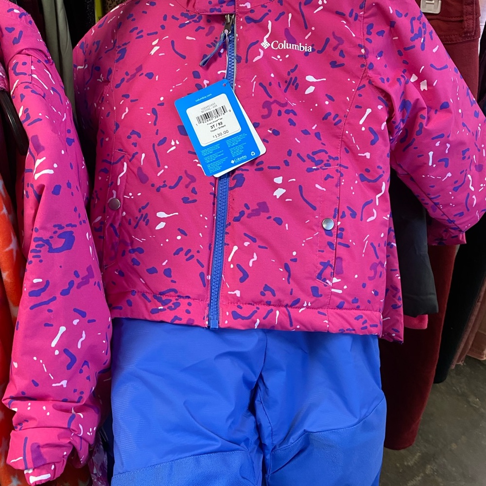 Columbia toddler girl snow gear